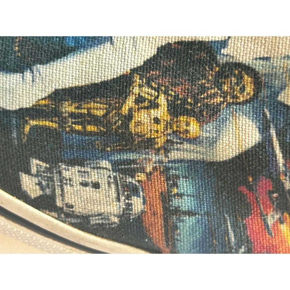 Vans Vintage Star Wars Slip On Mens 11 Black A New Hope Darth Vader Poster TC7H